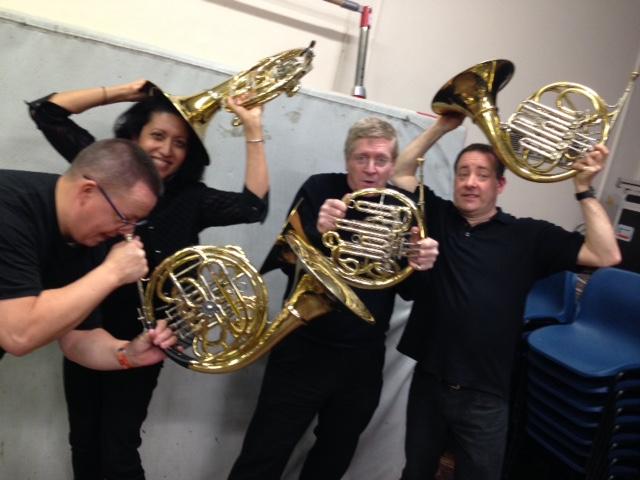WantageOrch's tweet photo. Our horn soloists are a lot of fun. Come and join the fun on 16th November, 3pm kick off! #wantage #musicisfun http://t.co/pmn8hCV7cM