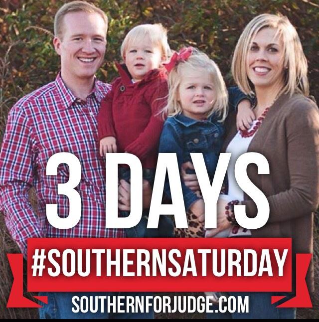 JudgeSouthern's tweet image. It's #SouthernSaturday, y'all! JUST VOTE SOUTHERN! #southern4judge #NCJudges14