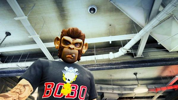 RockstarGames's tweet image. Today only, get the exclusive Bobo Vintage T in #GTAOnline Crate Drops (pic @TheSeriousBoy_) rsg.ms/b4ac5a0