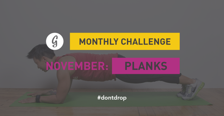 Are you joining us for our November plank challenge? Let us know using the hashtag #dontdrop grt.st/103XlcE