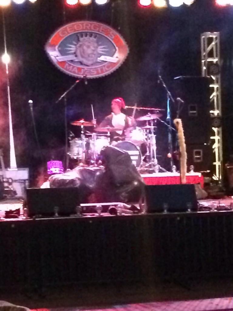 NobleImpact's tweet photo. Speaking of @PassionPull, check out @chrismforster on the drums last night! http://t.co/4yOmSaLF4s