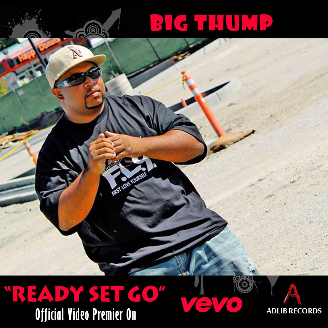 Adlibrecords's tweet photo. @BigThump #ReadySetGo Dropping on @pandora_radio @Vevo #AdlibRecords http://t.co/p6oOT80yJs