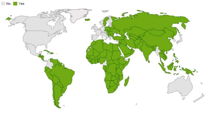 какие страны признали палестину