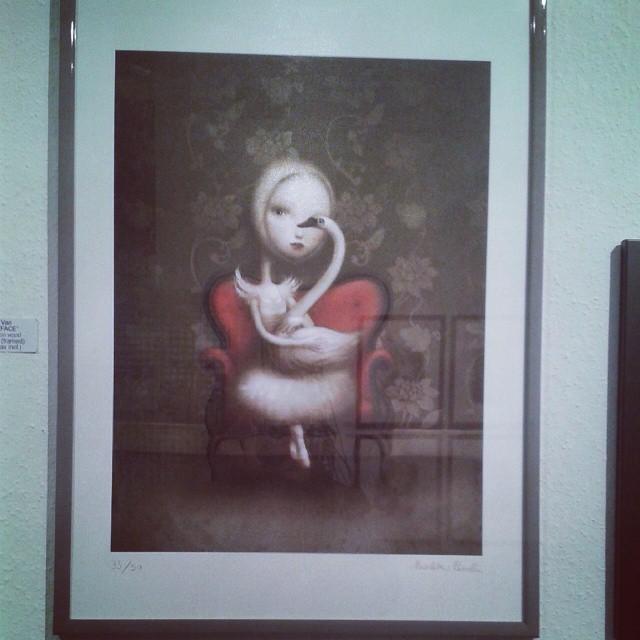 Gallery_PZG's tweet photo. @nicolettaceccoli #print #signed #art #popsurrealism #Berlin #artfido #leda #illustration #privatecolection http://t.co/HLsiIb3klM