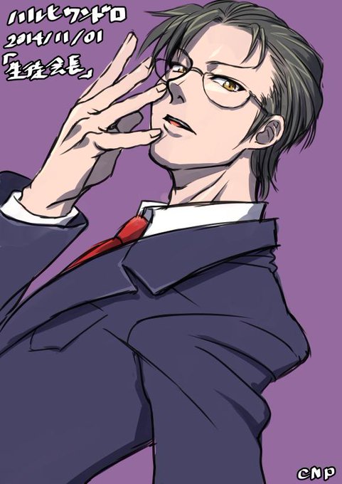 生徒会長っぽい顔の男 #ハルヒ版深夜の即興お絵描き60分
野郎は気楽にかけて良い 