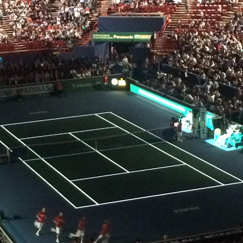 eventdrive's tweet image. Attending the BNP Paribas Masters in Paris #technologyinevents