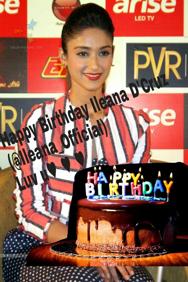 Happy Birthday Ileana DCruz
Keep Smiling and Be happy    