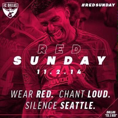 alexbradford5's tweet photo. EVERYONE NEEDS TO COME OUT AND SUPPORT! WEAR RED❤️ #FcDallasNation http://t.co/76YG9AQbLs