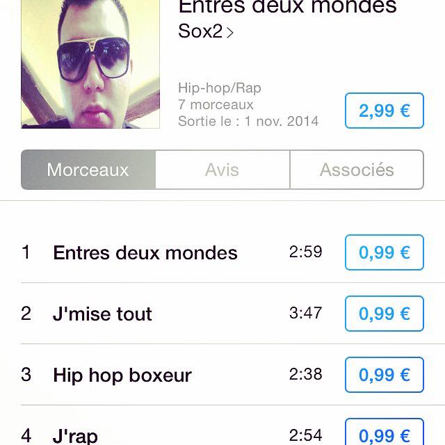 Sox2comptemusic's tweet photo. LALBUM EST DISPONIBLE!!!! VA LE PECHO SUR ITUNES OU ECOUTE LE SUR DEEZER :) http://t.co/rrFj9CeOG1
