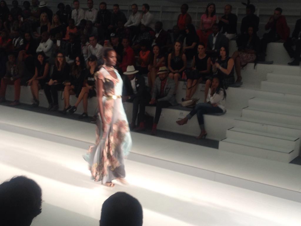 NWFashionista's tweet photo. #CarducciWoman @MB_FashionSA @CarducciSA @AFI_sa #MBFWAfrica #MBFWA2014 in @MelroseArch http://t.co/p2s6jXWiDv