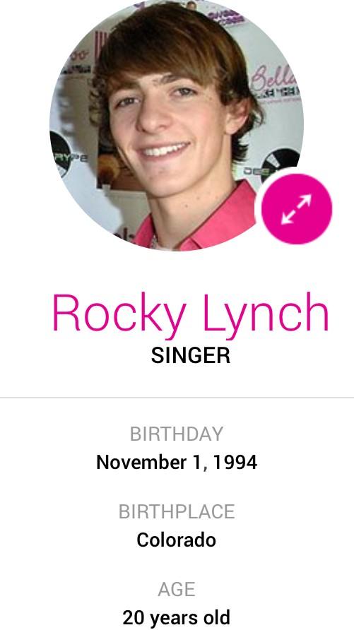 Happy 20th birthday rocky lynch!!! 