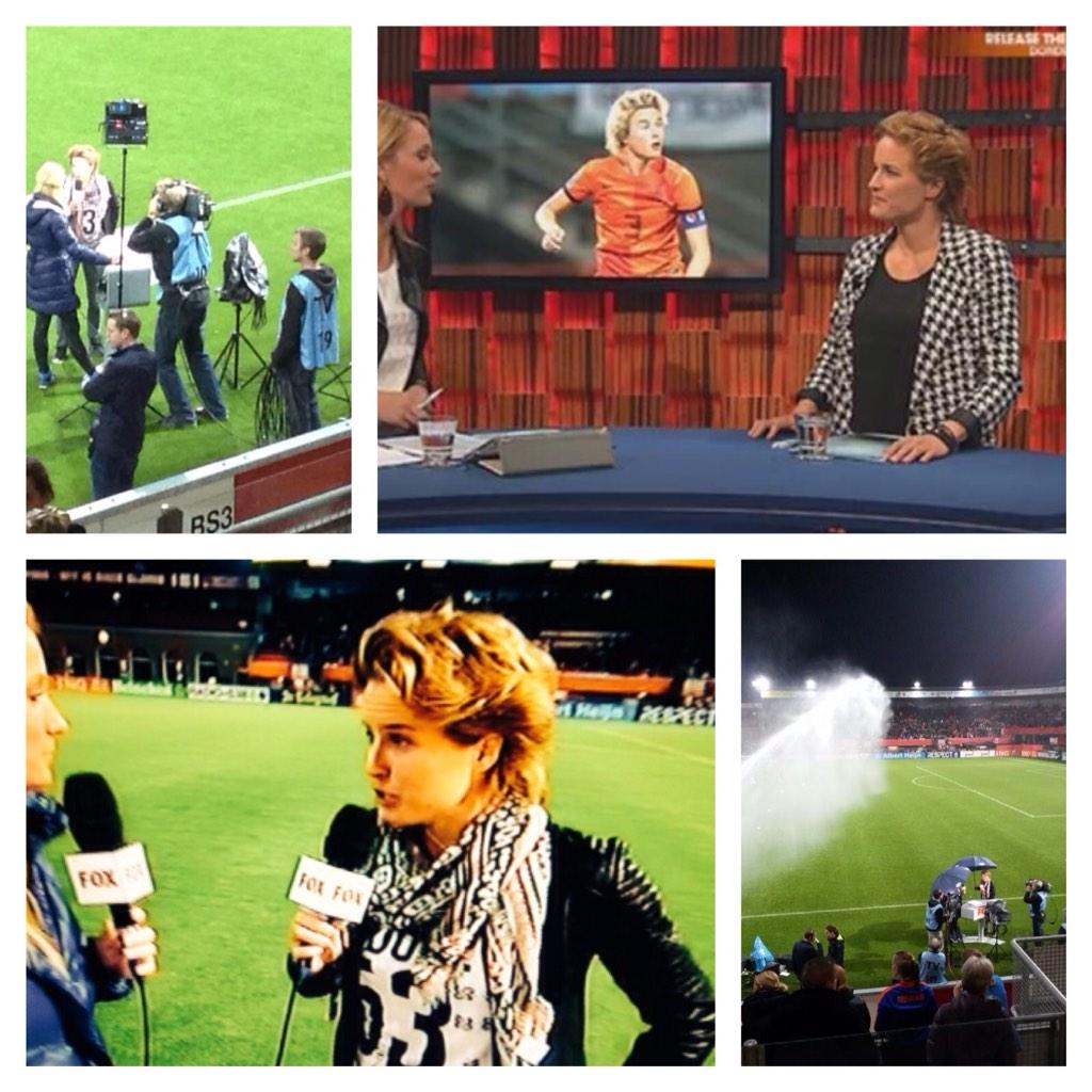 daphnekoster's tweet image. Op het veld, maar in een andere tenue! Dank @CollectionsNL en #SistersPoint
