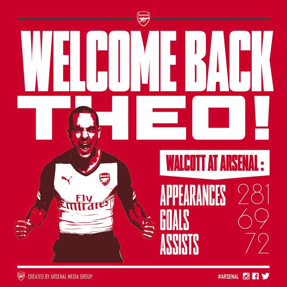 Substitution: <a href="/theowalcott/">Theo Walcott</a> comes on for <a href="/Alex_OxChambo/">Alex Ox-Chamberlain</a> (80) 2-0 #AFCvBFC