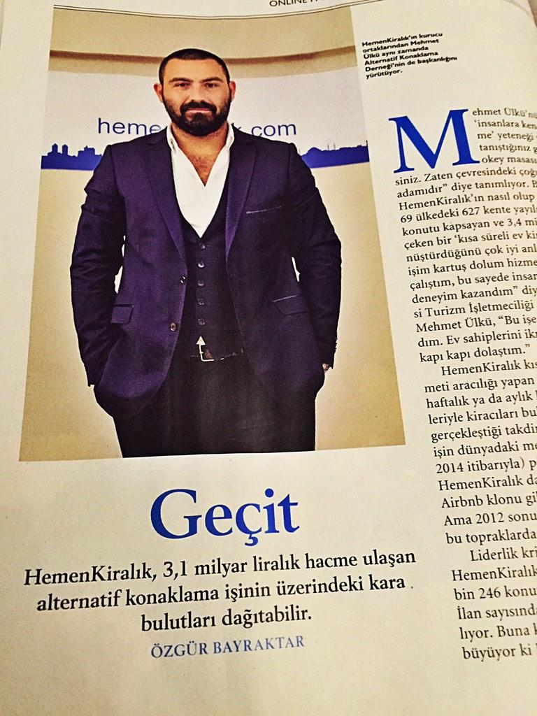 BNPVC's tweet photo. Özgür Bayraktar Forbes'daki köşesinde bu ay alternatif konaklama sektörünü ve HemenKiralık'ı mercek altına alıyor. http://t.co/0ujuAV5S2V