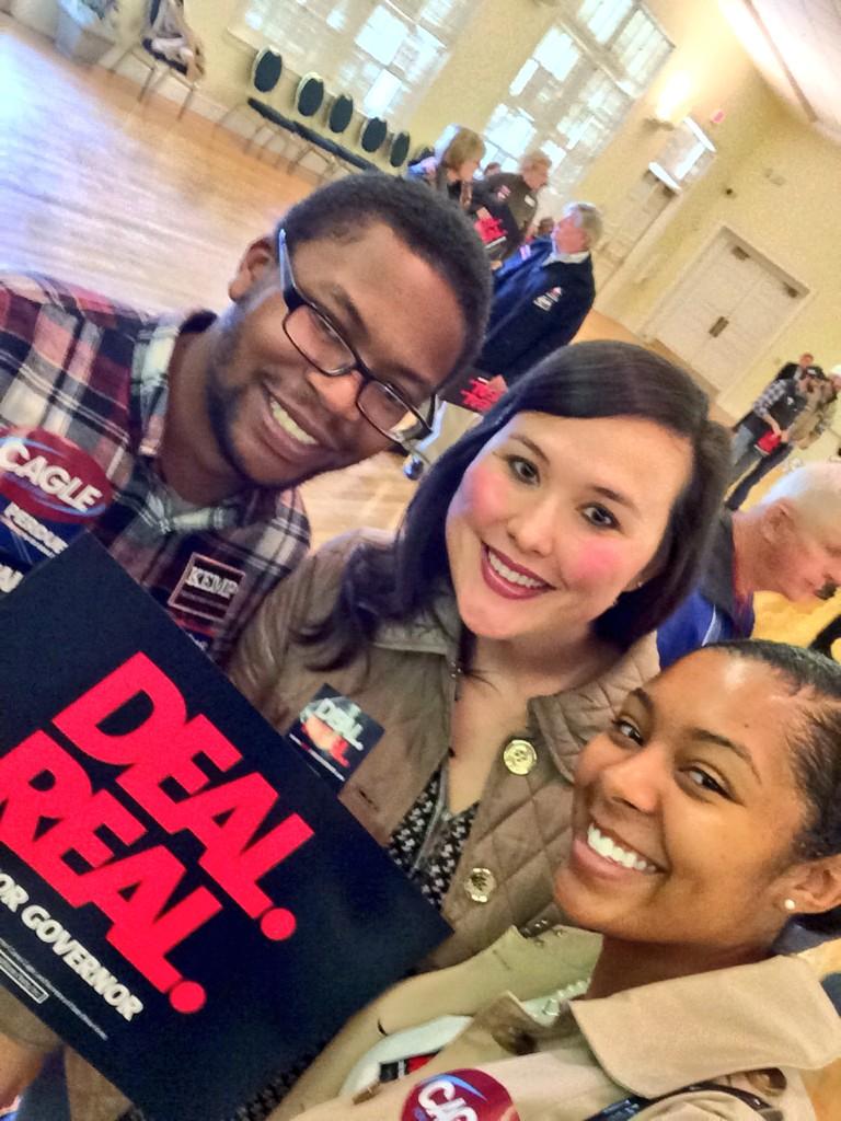 GSU_CRs's tweet photo. #GAVictoryTour #gapol "@BrigidMaryMcD: Excited to see @NathanDeal this afternoon! #StudentsForDeal #GaGov http://t.co/75dL9IWLUX”