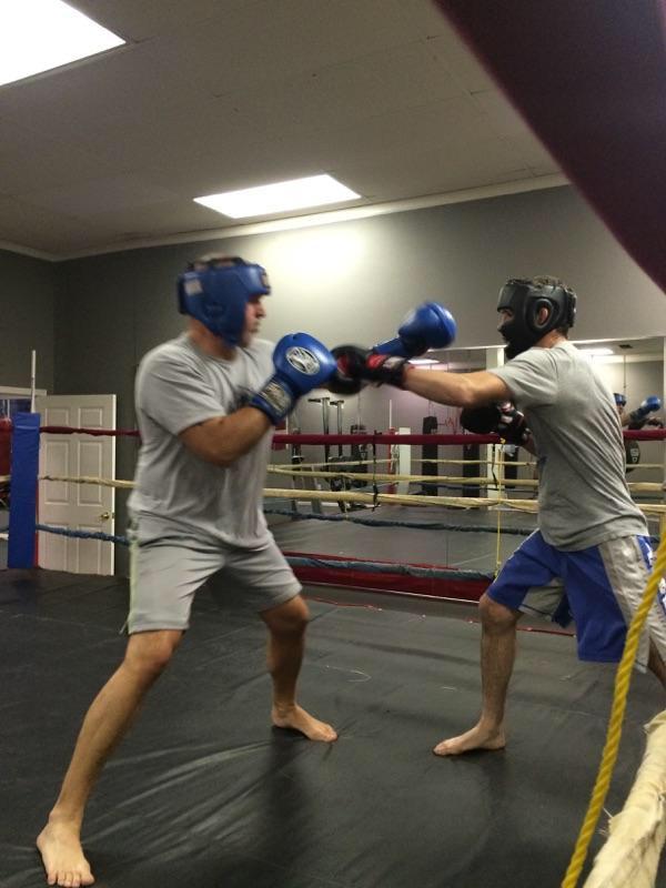 BoxingMid's tweet image. Sparring at Mid-southboxing.