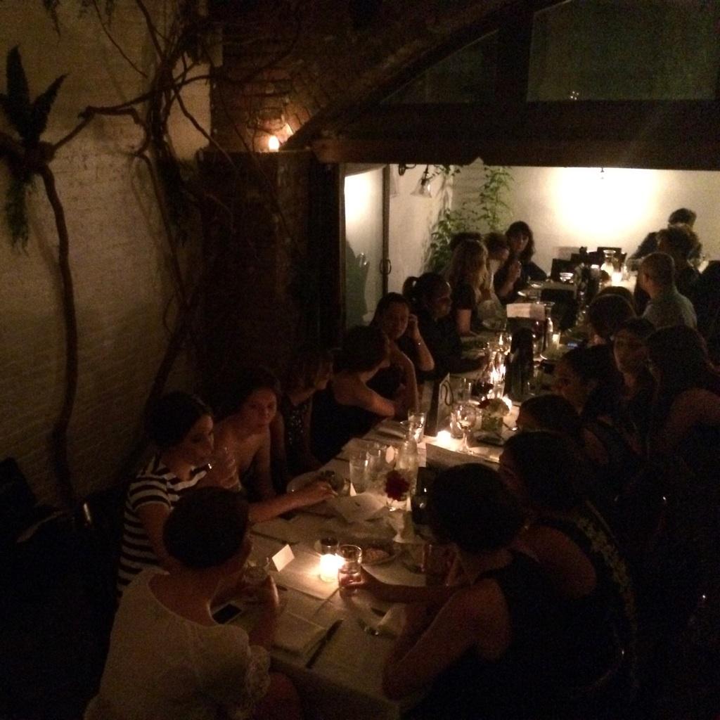 DeSantosNYC's tweet photo. Happy November! Carriage House is sealed up, heated, &amp; ready for a cozy winter of events.. #exposedbrick #westvillage http://t.co/gf92tnhWwf