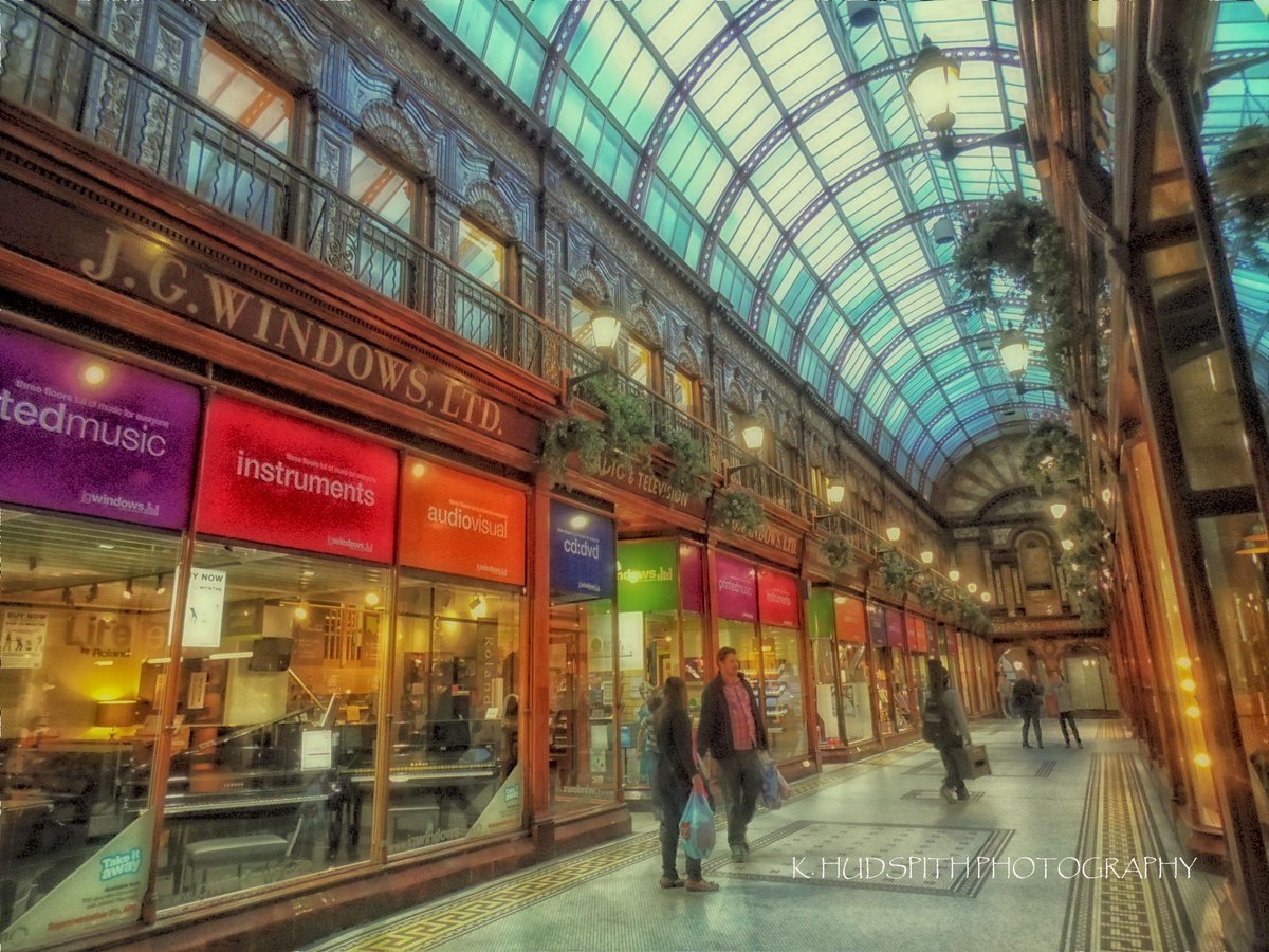 NorthEastTweets's tweet photo. "@Kazhuddi: Newcastle City Centre @TheatreRoyalNew @NoEaPhotography @welovencl #centralarcade #JGwindows http://t.co/sFPOzKkAru"