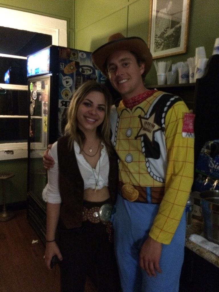 CSleeps's tweet photo. #thankyou for the best Halloween ever @MaggieKoerner @GalacticFunk special thanks to @PeterEngen just because http://t.co/fBW5Xf0cyc