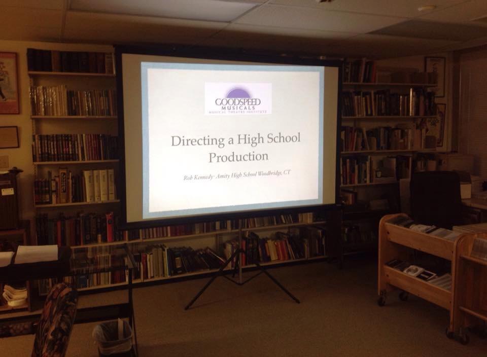 robbyk1005's tweet photo. Had a great time today facilitating a theater teacher prof dev at Goodspeed Opera representing #amityreg5 http://t.co/0T8a8mO8JP
