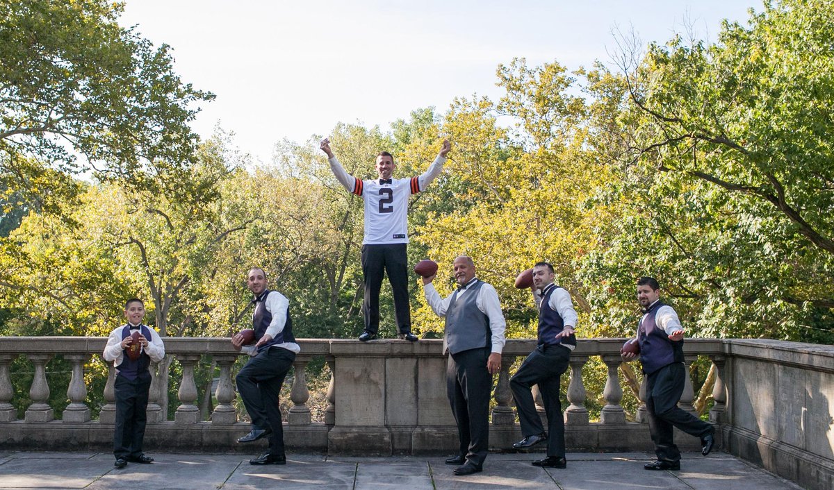 imrungry's tweet photo. @JManziel2 and this one. #MercerWedding @KevinGriffin425 @scheiner_alec @KenCarman @Browns http://t.co/diUocJO0Kf