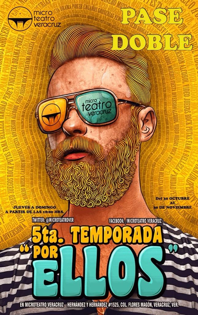 Hoy inicia una nueva temporada #PorEllos en <a href="/MicroteatroVer/">Microteatro Veracruz</a> nuevas historias y el talento de un gran equipo. Abrazos.