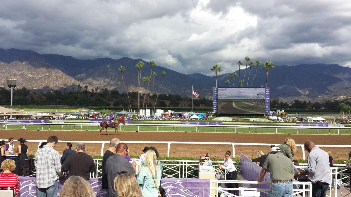 bassboydean's tweet image. Loving the Breeders Cup in LA :-) #wonsweetfa