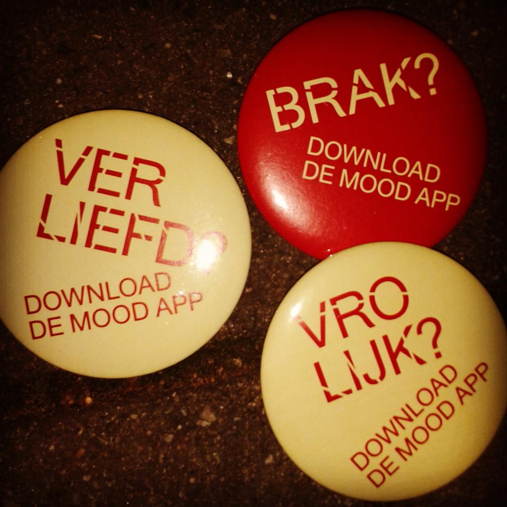 ingeborgwispelw's tweet image. &quot;We zijn begonnen :-) &quot; @n8news t @Stedelijk en nu al blij met de #MoodApp door jongeren!