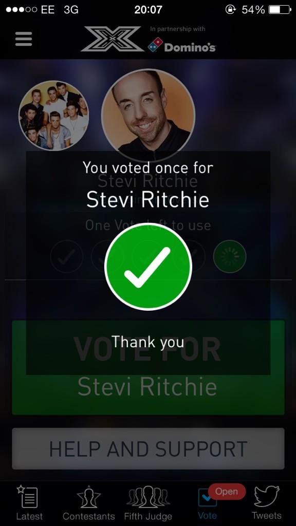 theseery's tweet photo. Keep the dream alive. #voteforStevi http://t.co/VLo2WAlSvv