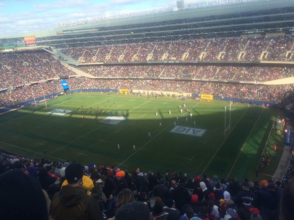 Not an open seat in the stadium!