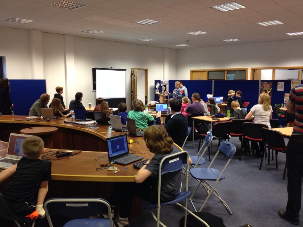 CoderDojoAsh's tweet image. Our ninjas did a great job presenting their projects today. Congrats also to our scratch beginners for graduating :-)