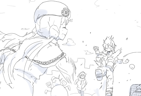 2on2雪合戦 