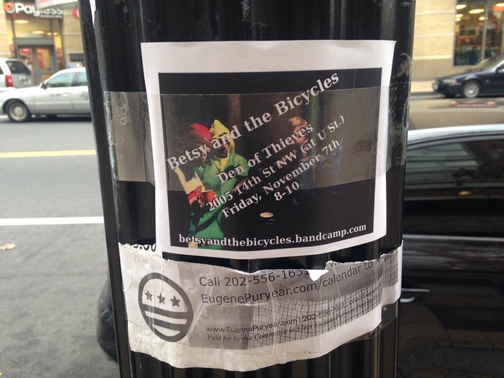 Betsy street team in action