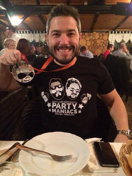rteijeiro's tweet image. @davidnarrabilis the awesomic organization of #DrupalCampRS @laurii1 @zsofimajor