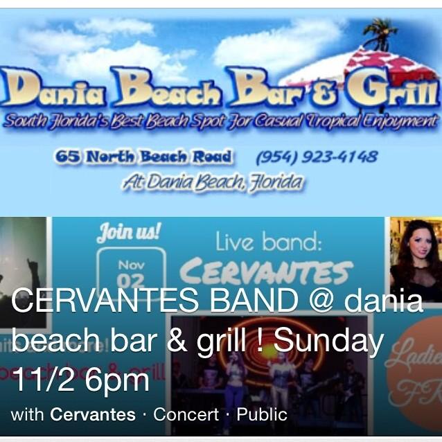 Cervantesfamsho's tweet photo. #Shoutout #followback #Music #party #life #events #sofla #livebands #sundaynight #soflaevents sofl#events #cervantes http://t.co/lXbx9i0Htw