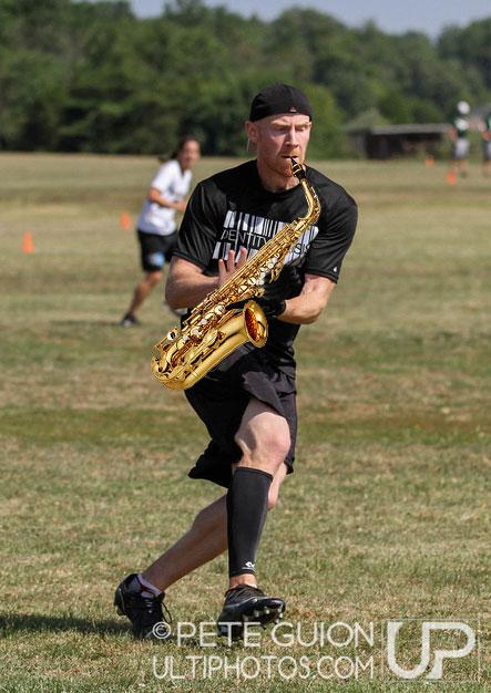 IdentityCrisiss's tweet image. Renowned high school band teacher rob Doyle made a jazzy debut for IC on sax. @marcus_ultimate @ThemarcusU