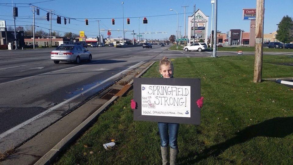 SLSStrong's tweet image. Small, but mighty!  Our kids NEED our support! Vote yes 11/4/14 @ the polls!