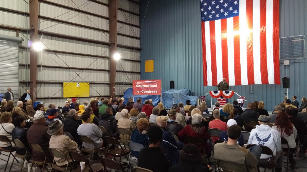 Huge crowd at tonight's rally w/ <a href="/AllenWest/">Allen West</a>!  Thx to my brother <a href="/TomGravesGA14/">Archive: Tom Graves</a> for coming to support me as well.