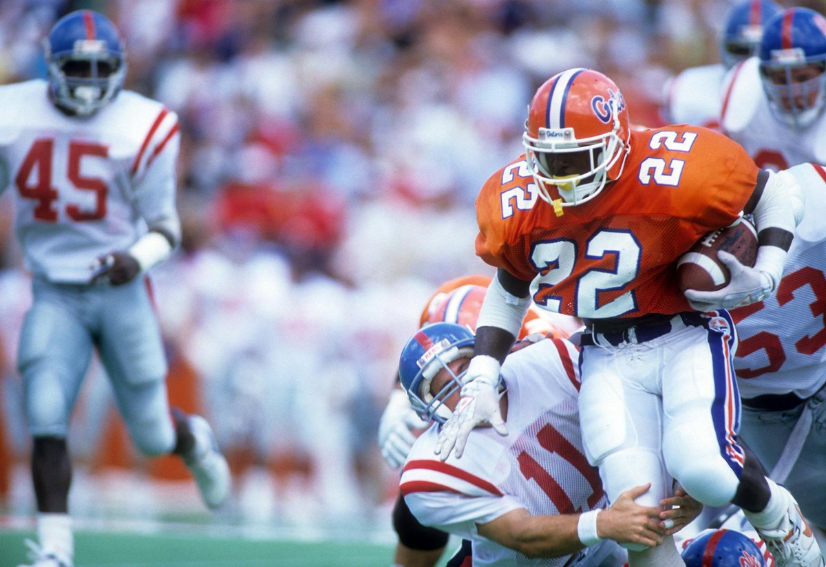 SportsCenter's tweet photo. Florida's 424 rushing yards are their most in a single game since 1989, when Emmitt Smith was the running back. http://t.co/ALszzj6NAd