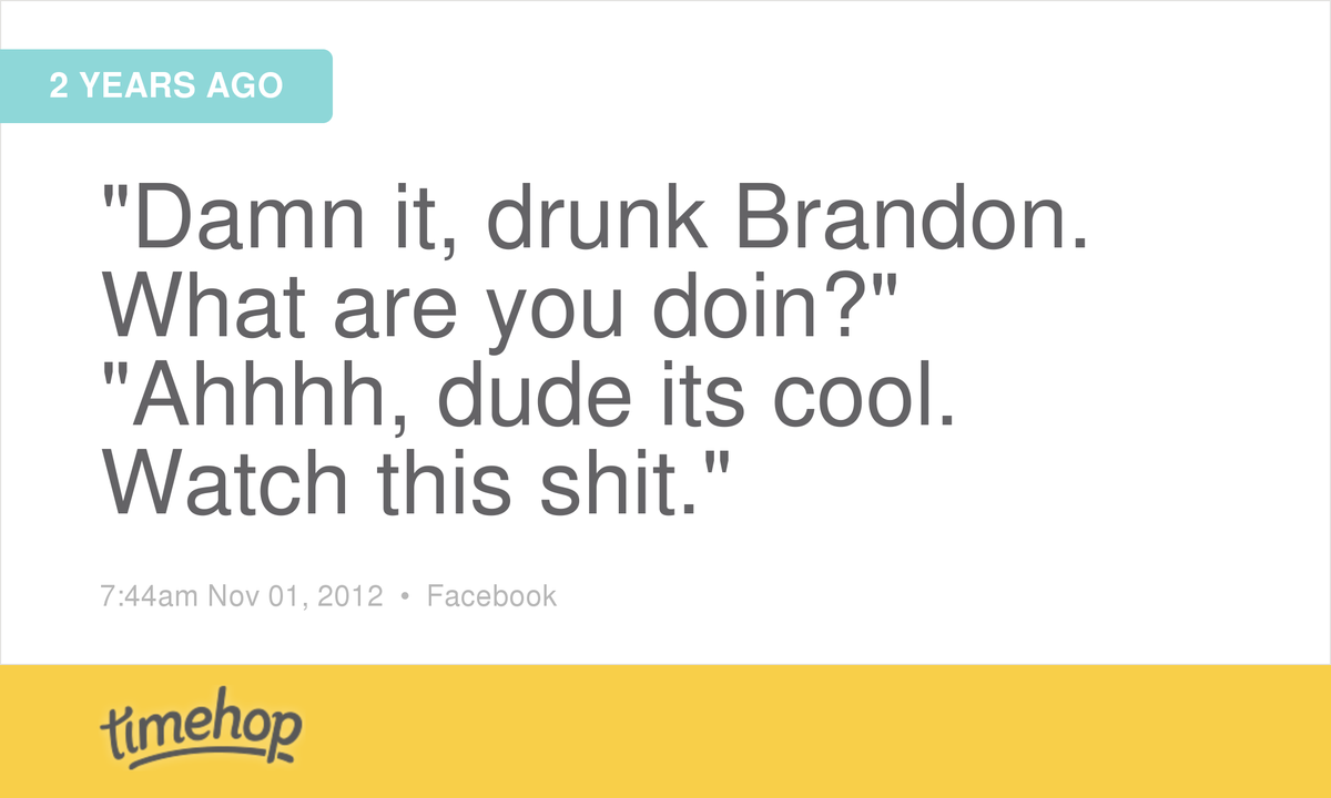 JabroniRepellin's tweet photo. Exactly 2 years ago today! (via @timehop) http://t.co/5Oi21UPRLI http://t.co/1JXdEpvD7r