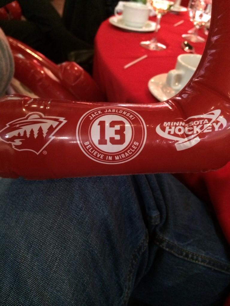 DeanSundquist's tweet image. With Jack Jablonski at a Night to Believe.