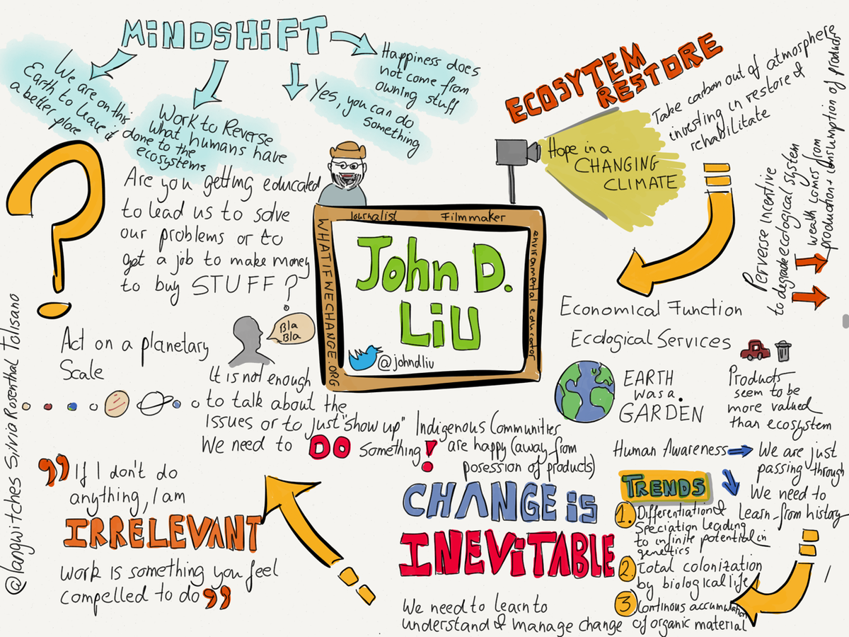 amisa_us's tweet photo. GIN Keynote: John D. Liu: The Great Work of our Time
http://t.co/CjkQGHDdss
#BAGIN2014 @Johndliu http://t.co/DddjThRC2B