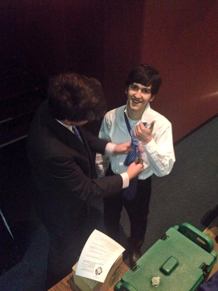 PHSFineArt's tweet photo. Getting ready!!! #phsspeech http://t.co/t8m729rarq