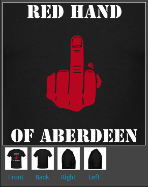 SPFHell's tweet image. New Red Hand of Aberdeen t-shirt out now.

spfhell.spreadshirt.co.uk/red-hand-of-ab…

£19.99

#Aberdeen #AberdeenFC #AFC #SPFL