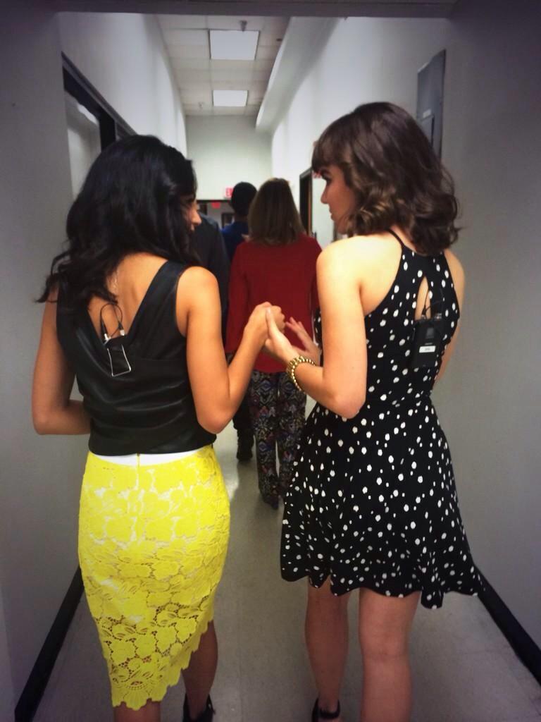 Me and my girl before our interview about #OuijaMovie