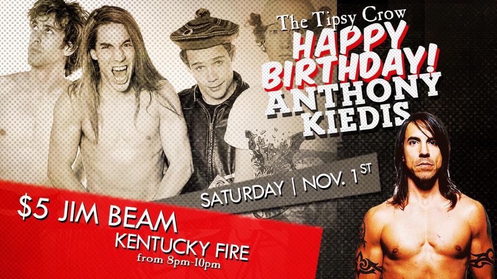 Happy Birthday, Anthony Kiedis! 