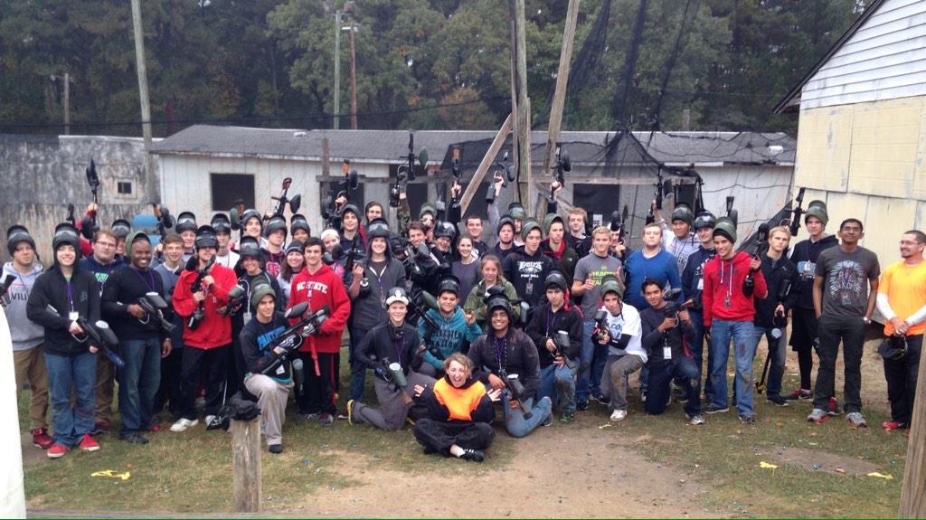 _Just_Joseph_'s tweet image. Battle wounds from paintball with EV today 🔫 so much fun. Got six kills in one game 👊 #EngineeringVillage #NCState