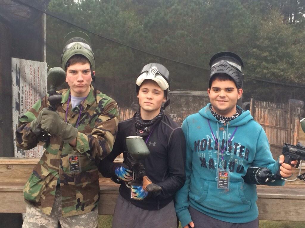 _Just_Joseph_'s tweet image. Battle wounds from paintball with EV today 🔫 so much fun. Got six kills in one game 👊 #EngineeringVillage #NCState