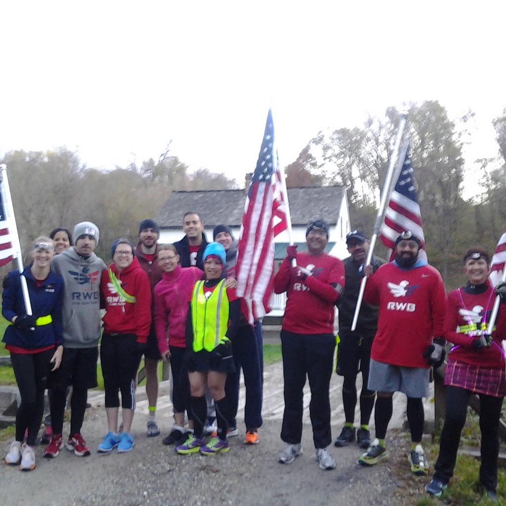 TeamRWB's tweet photo. Final Day of @TeamRWB Old Glory Coast to Coast Relay has just past Lock 29 on the C &amp; O Trail! #RunWithGlory http://t.co/8nWQh7Xho7