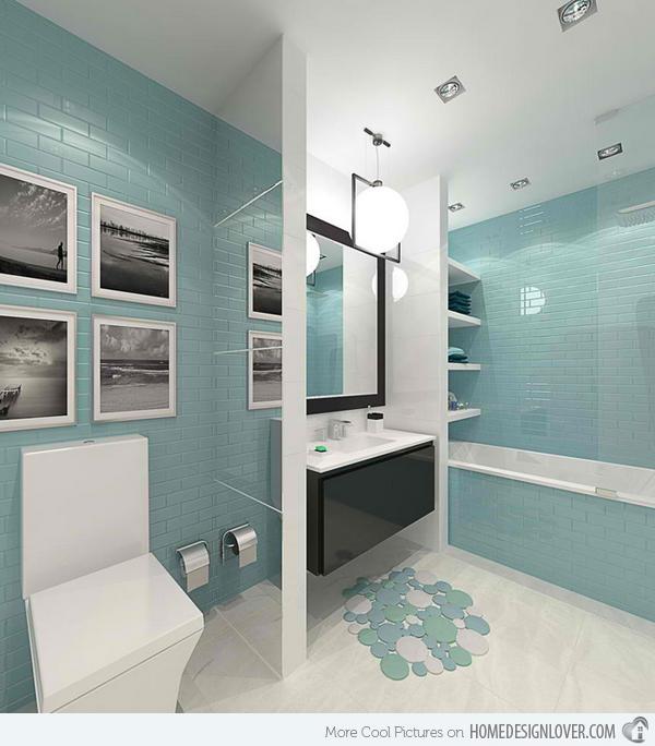 Turquoise Interior Bathroom Design Idea

More design here: goo.gl/Sj5Ezb